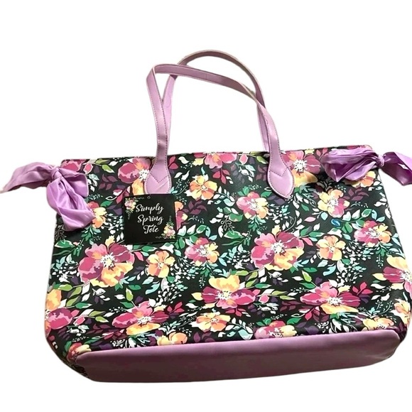 NWT- Simply Spring tote bag - Picture 5 of 9